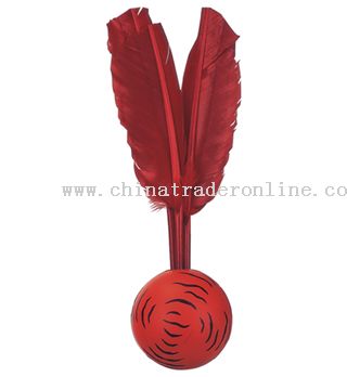 PU Feather ball from China